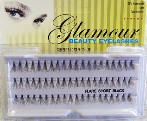 Glamour Beauty Eyelashes -Flare Medium Black (Individual EyeLash Extensions)