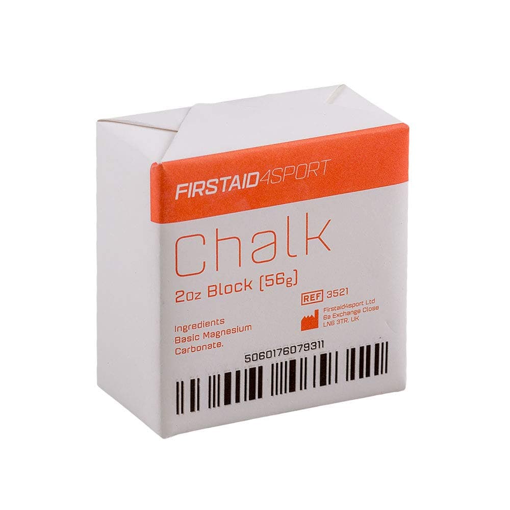 Firstaid4sport Unisex 2oz Chalk Block, White, Single Block UK