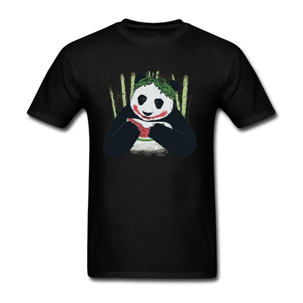 XingL Men's Panda Joker Watermelon Funny Pic Design T Shirt