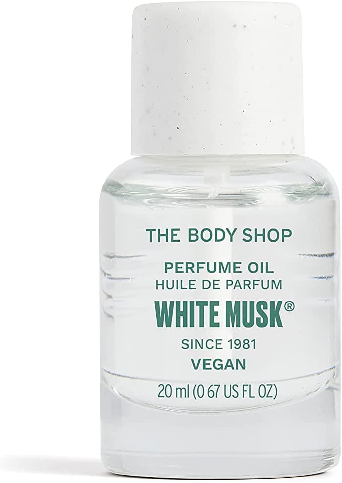 The Body Shop White Musk Perfume Oil - Fresh, Floral and Iconic scent - Vegan - 20ml