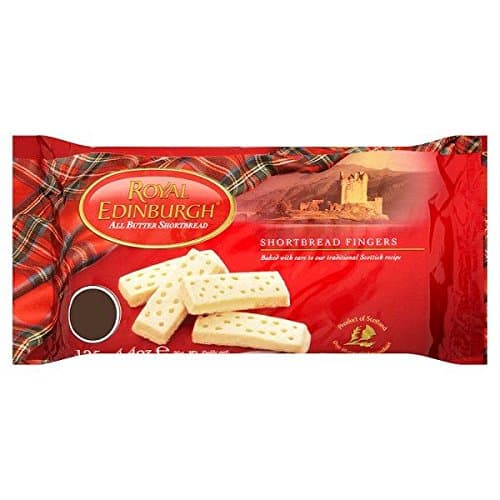 Royal Edinburgh All Butter Shortbread Fingers 125g (Case of 12)