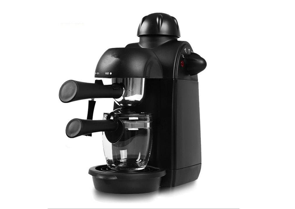 STEAM PANDA Italian Espresso Coffee Machine Household Semi-automatic Steam Pump Pressure 4 Cup Coffee Maker
