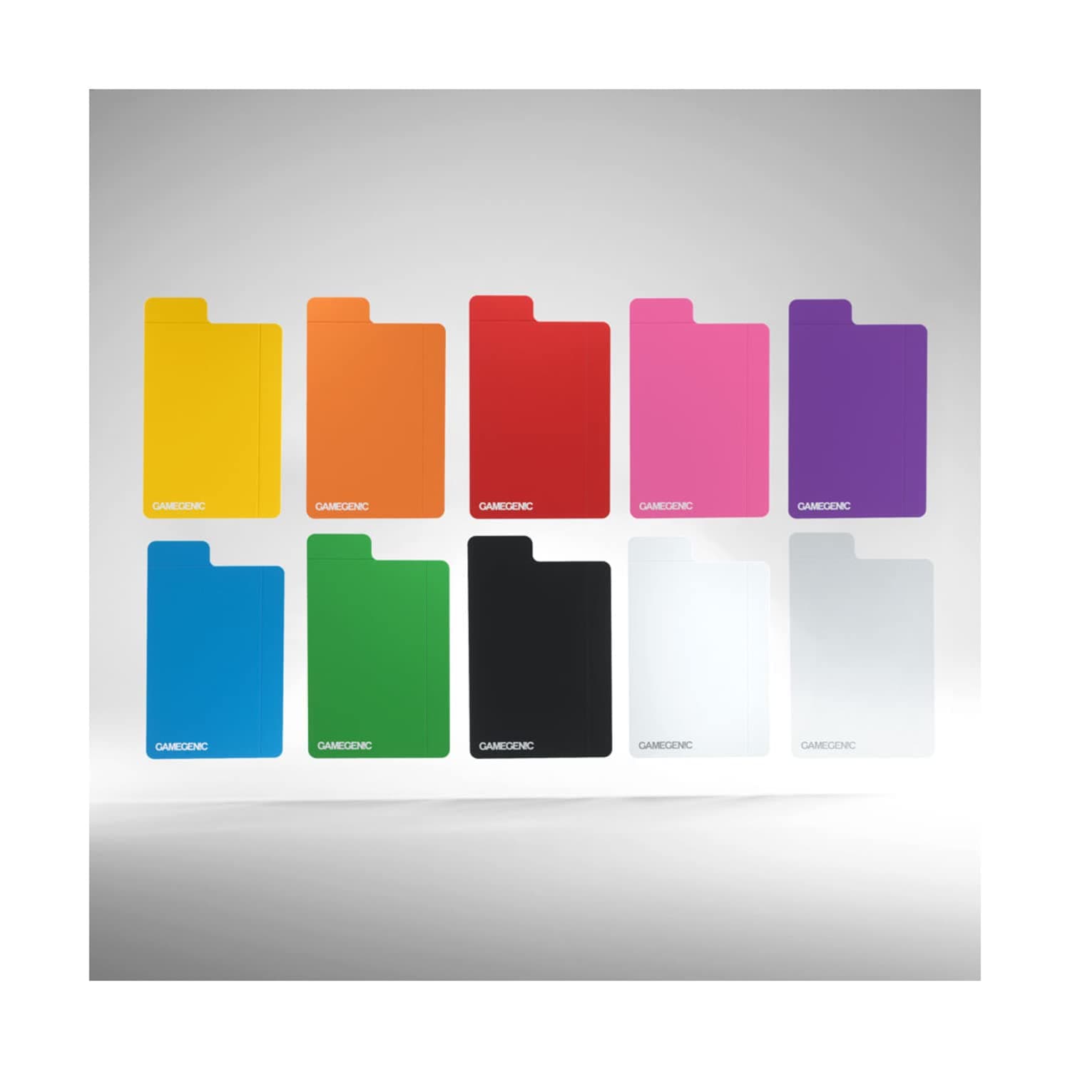 Card Dividers: - Flex, Multicolored (x10)