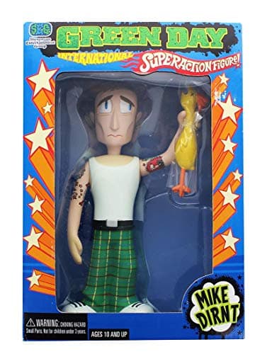 GREEN DAY MIKE DIRNT International Superaction Figure