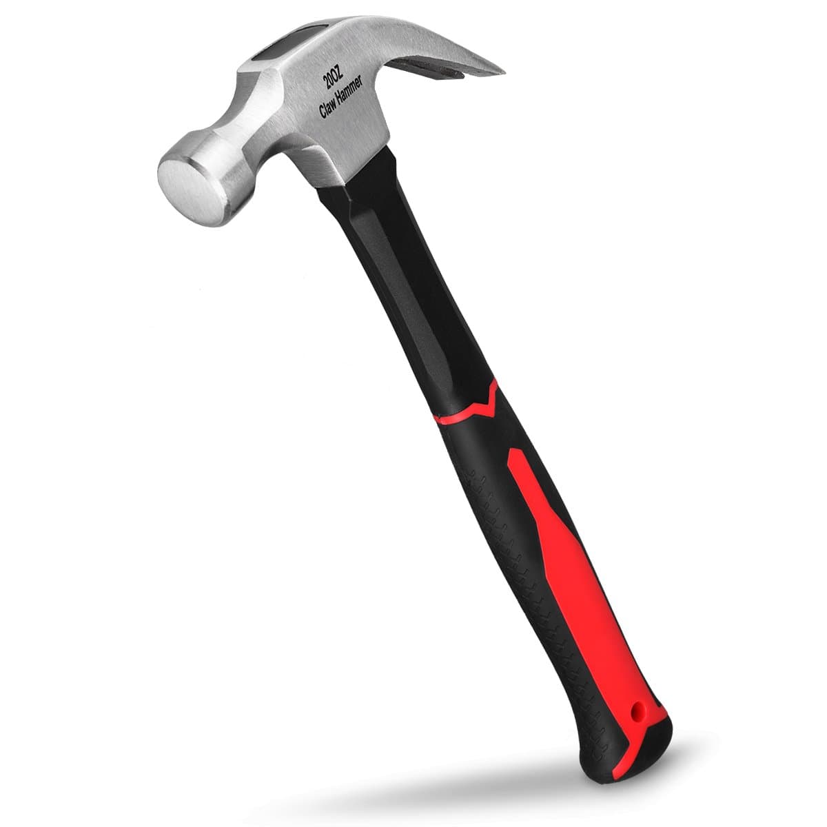 20oz Claw Hammer With Fiberglass Handle,13.5inch