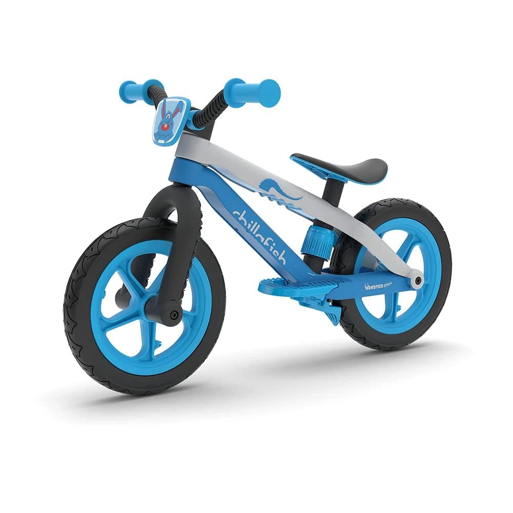 Chillafish BMXie Lightweight Balance Bike, for Kids 2 to 5 Years, 12-inch Airless Rubberskin Tires, Adjustable Seat Without Tools