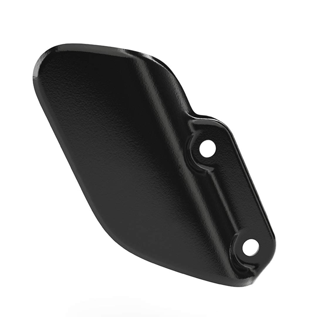 Royal Enfield Heel Guard, Rh, Stainless Steel, Black for Interceptor 650