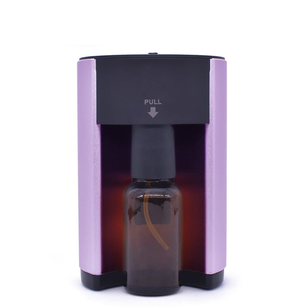 Aroma Essential Oil Nebulizing Diffuser,USB Aroma Diffuser with 10ml Essential Oil Empty Bottle Purple Color