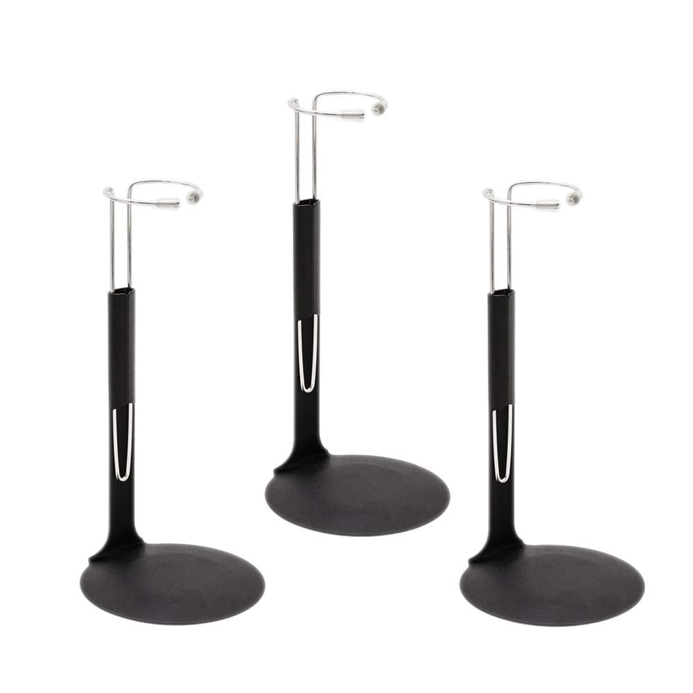 3Pcs Doll Stand for 8" to 12" Action Figures Doll Collection