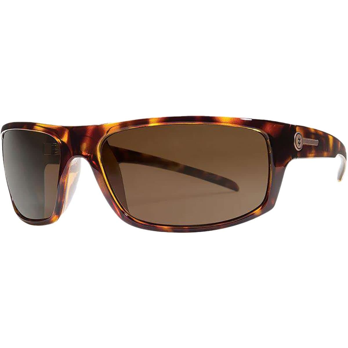 Electric TECH ONE Sunglasses, Gloss Tortoise Glass Polarized Bronze, OS