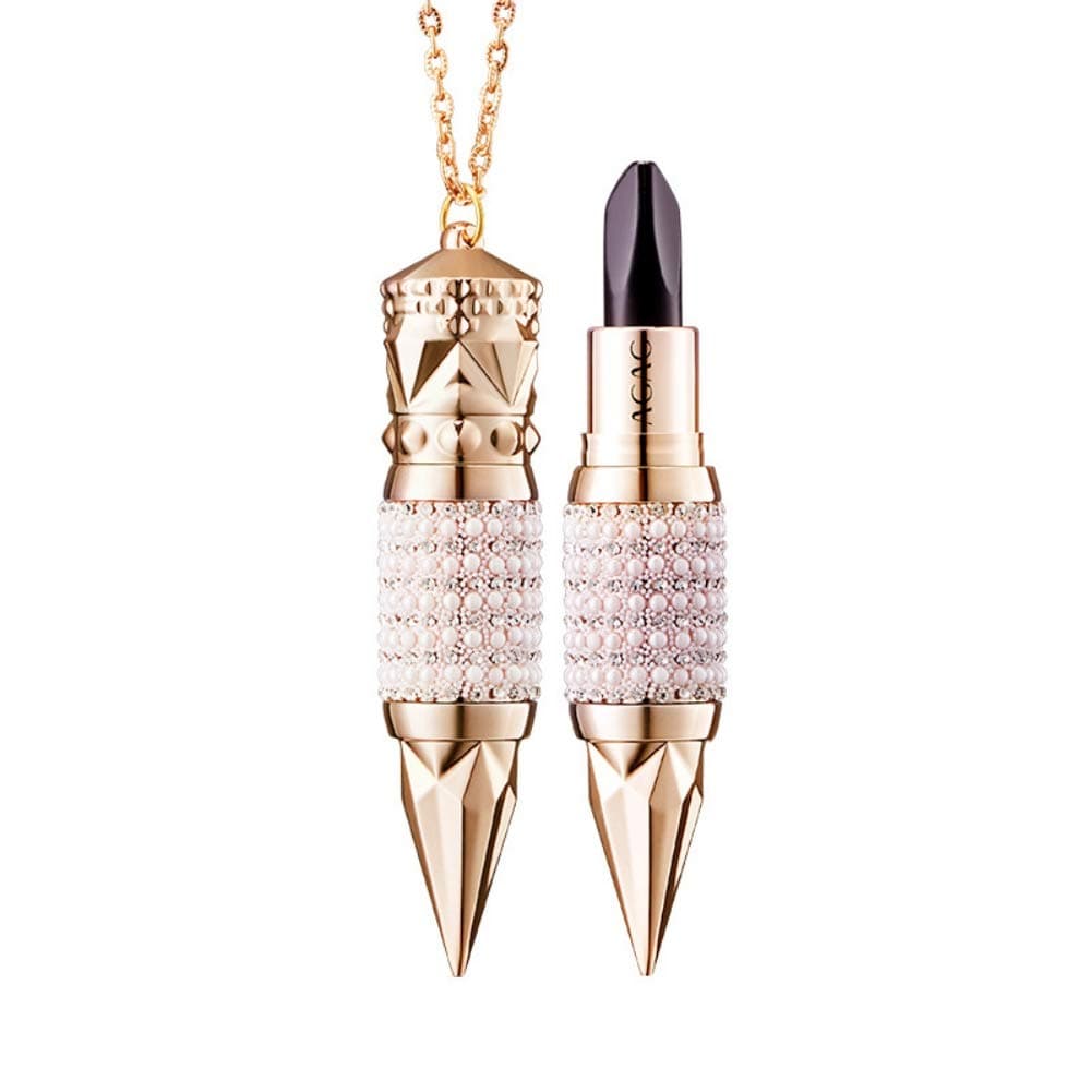 Allouli Black Matte Lipstick 3 Color 3-in-1 Colour Changing Queen Scepter Birthday Gift