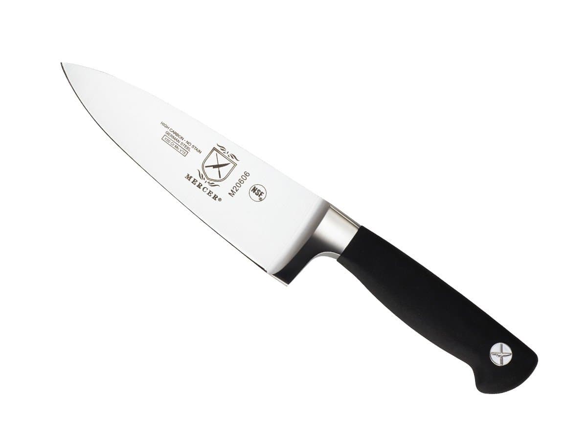 M20606 Genesis 6-Inch Chef's Knife, Black