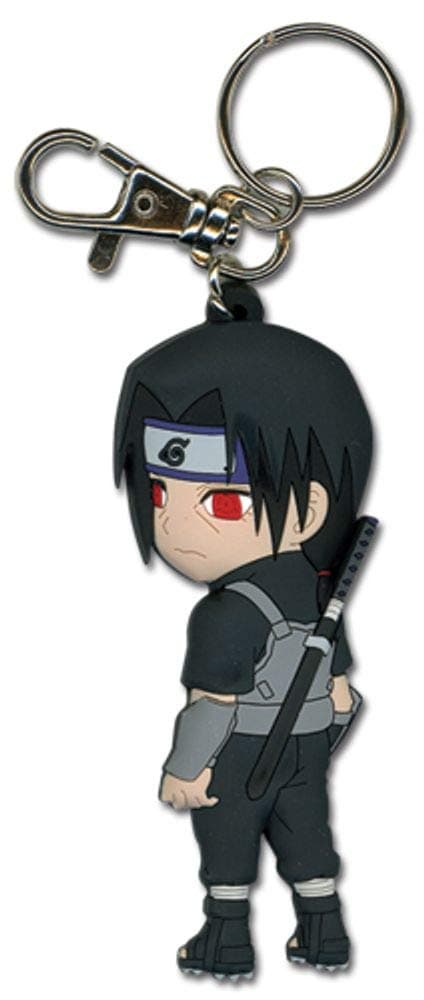 Great Eastern Entertainment GE-3995 Shonen Jump Naruto Itachi in Fighting Gear PVC Keychain