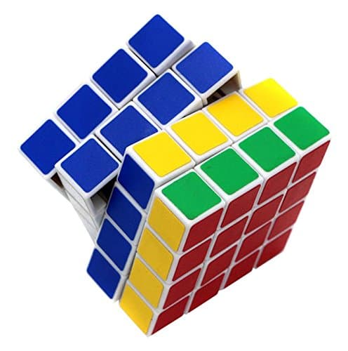 Little Treasures Cube 4 x 4 Speed Smooth Magic Cube Puzzles, Stickered