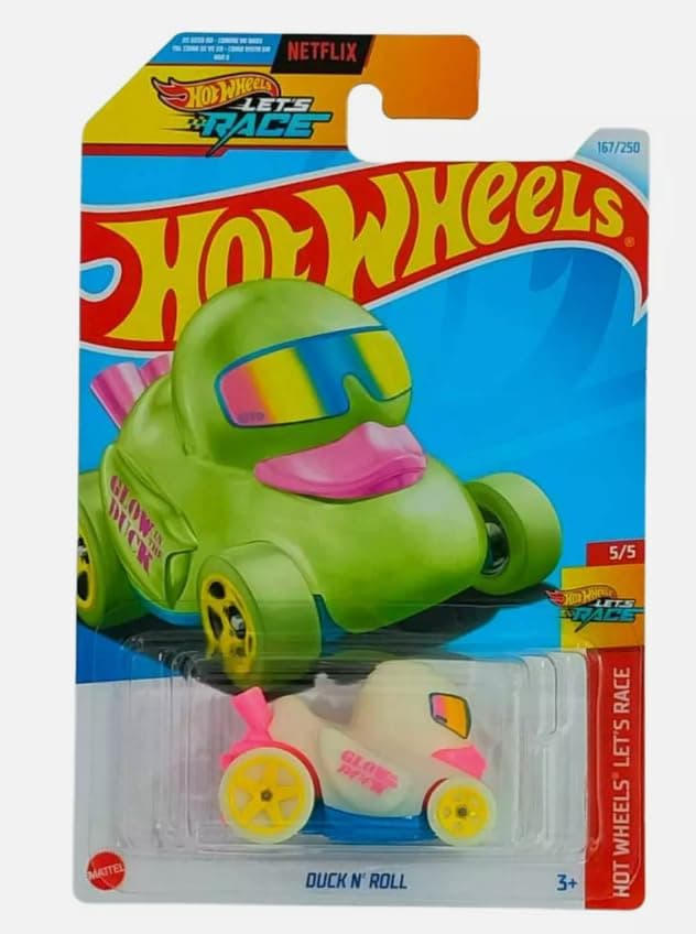Duck N' Roll Glow in The Dark Race Car, 5/5