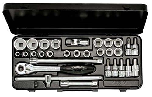 Socket Spanner Set - 771-OK Limu Set 10-32 mm, in 5-14 mm 1/2 Inch Drive