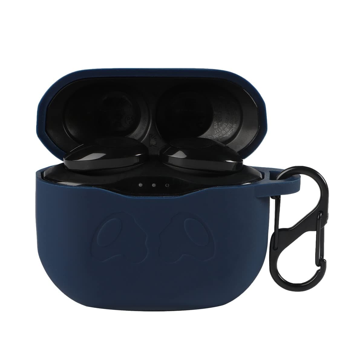 Case Compatible with JBL Tune 120TWS/125TWS,Soft Silicone Skin Cover Protective Case (Midnight Blue)