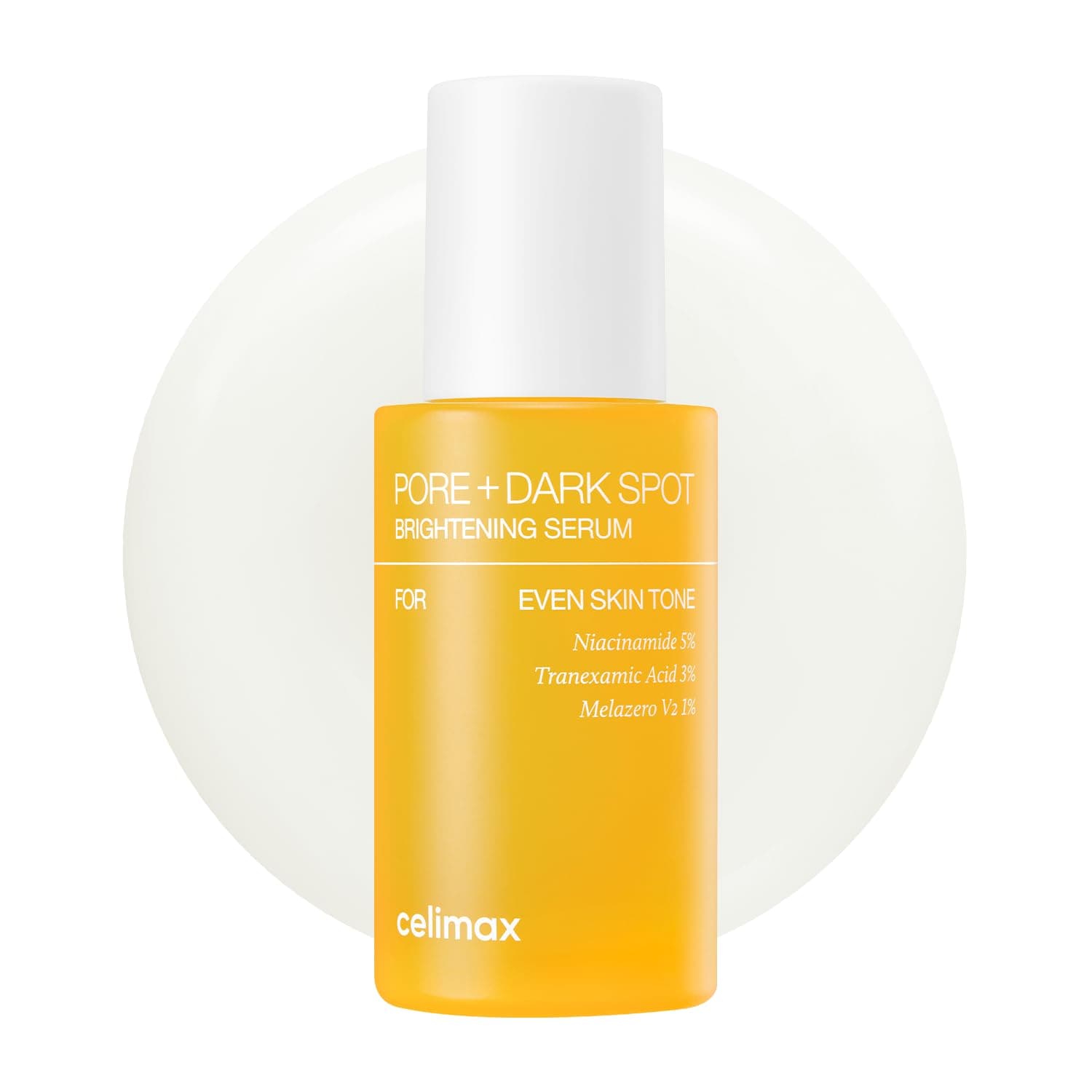 Pore+Dark Spot Brightening Serum 30ml | Gel-like Serum for Enlarged Pores with Niacinamide, Tranexamic Acid, Pore Minimizer, Non-Irritating, Hydrating, For Sensitive Skin, hyperpigmentation