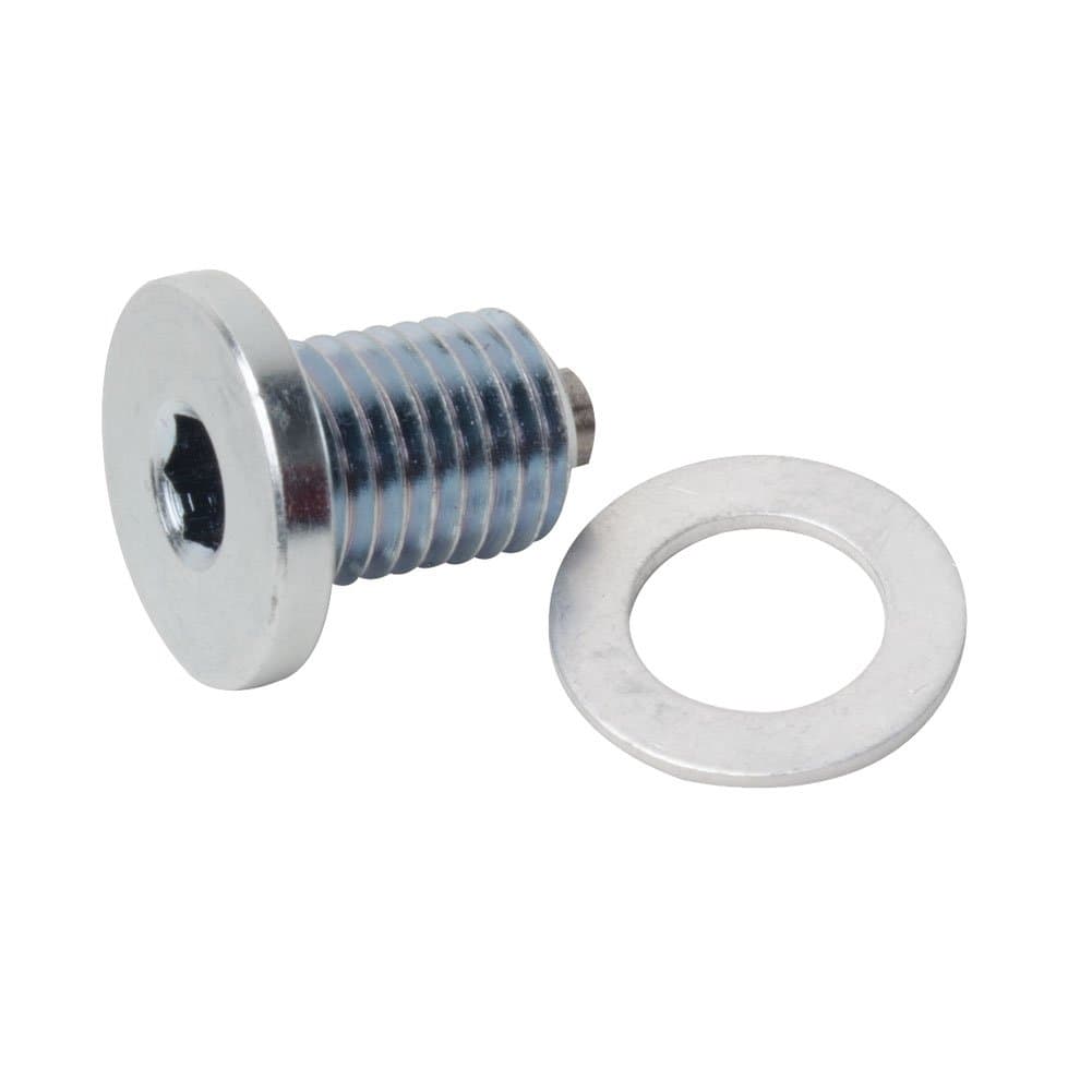 Tusk Low-Profile Magnetic Drain Bolt Extra Clearance Compatible with Kawasaki KLR650 1987-2026 Gen 1/Gen 2/Gen 3