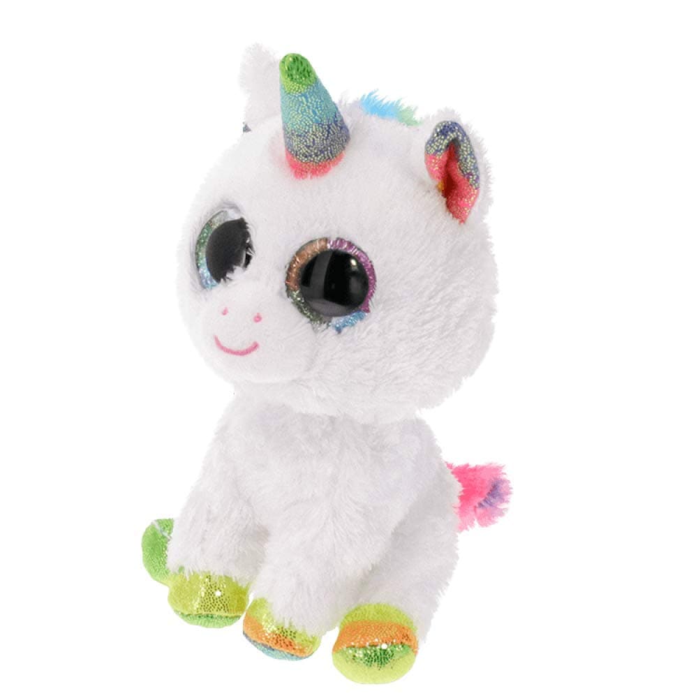 Beanie Boos Pixy White Unicorn Reg, Multicolour