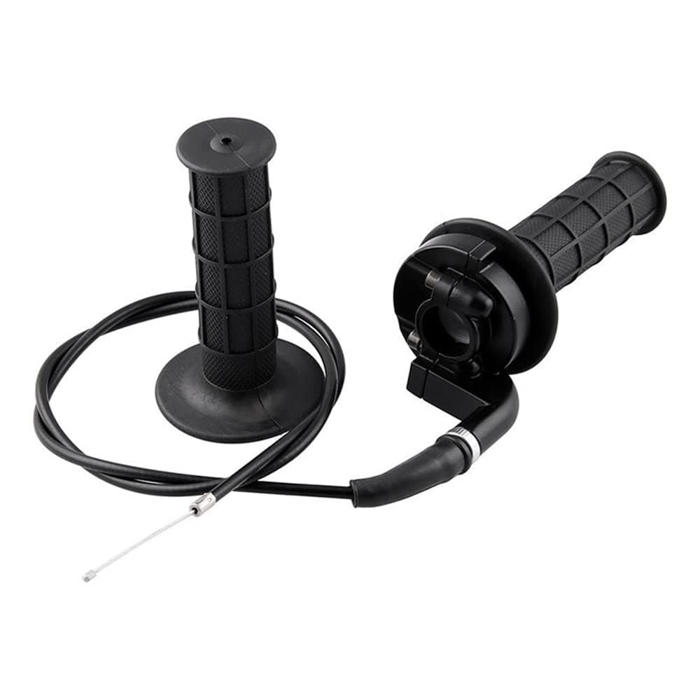 1 Pair 7/8" 22mm Twist Throttle Accelerator Handle Grips Compatible with Coleman 200cc CT200U MB200 CT200U-EX BT200X For 50cc 90cc 110cc 125cc 140cc 4-stroke Dirt bike Mini bike Pocket bike