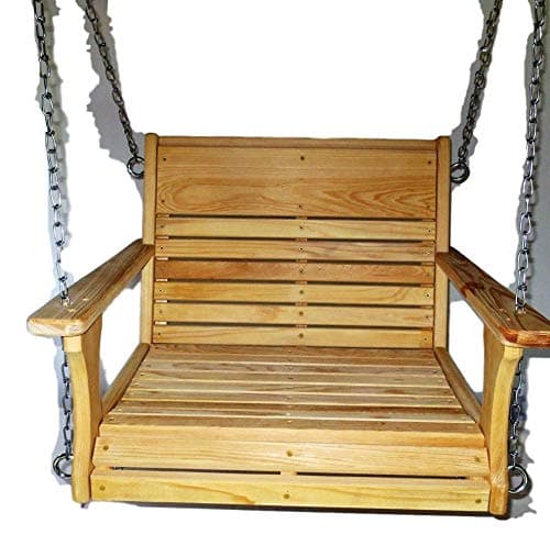 Cypress Porch Chair Swing, Larger Chair Swing, Super Swing, Larger Adult Swing