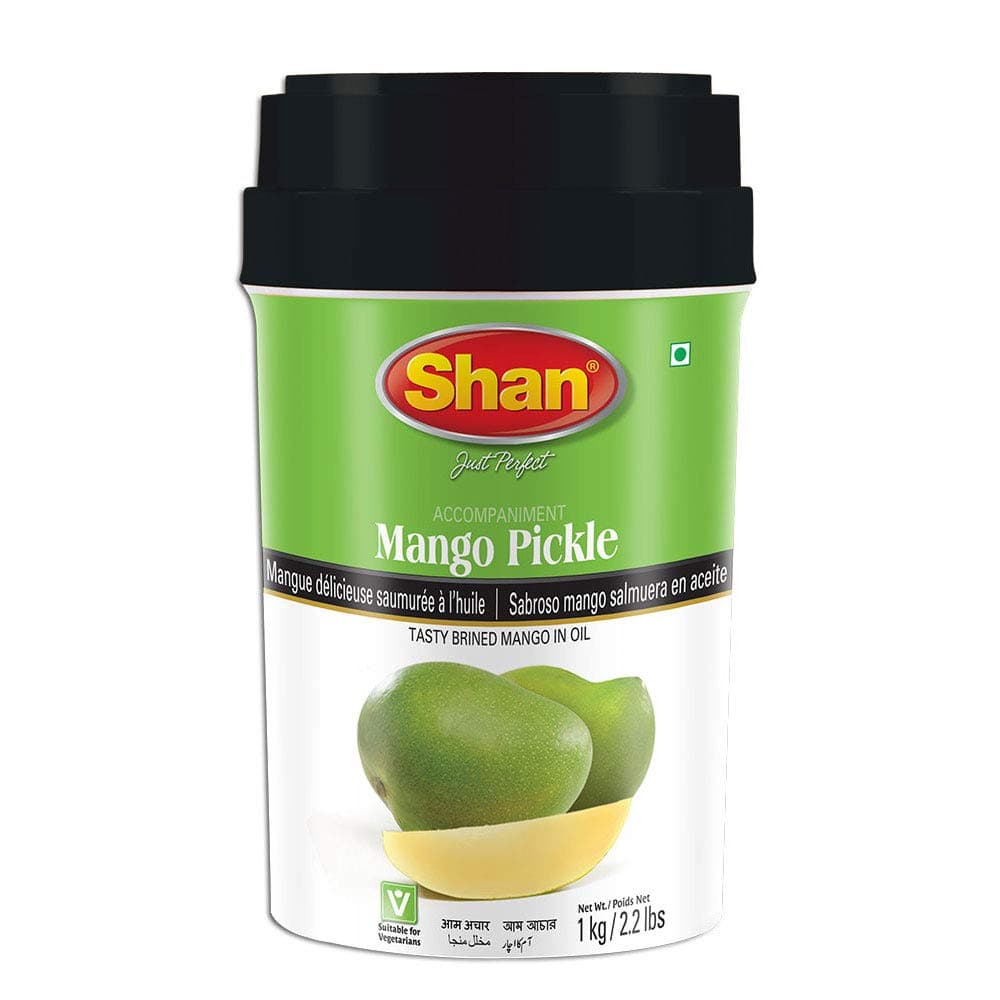 Shan Mango Pickle, Tasty Brined Mango in Oil 1kg