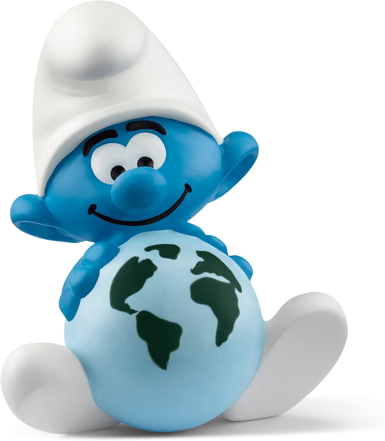 Schleich 20844 Smurf Ecological Smurf, from 3 Years, Smurfs Figure, 4 x 4 x 5 cm