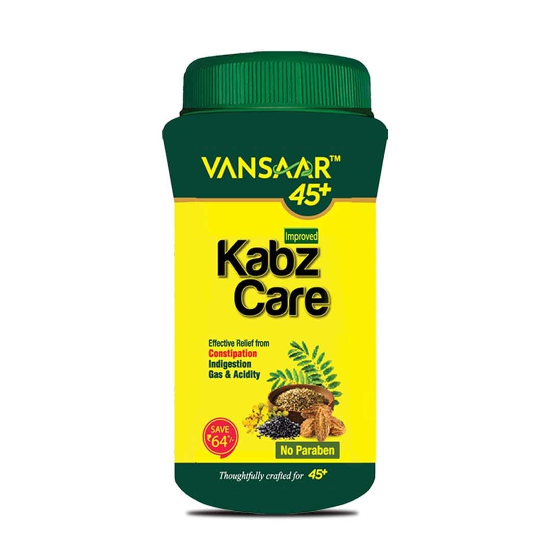 Baidyanath Vansaar KabzCare | Relieves Constipation & Indigestion | Non Habit Forming 100% Safe Ayurvedic Laxative Powder to Cure Digestive Problems - 200g