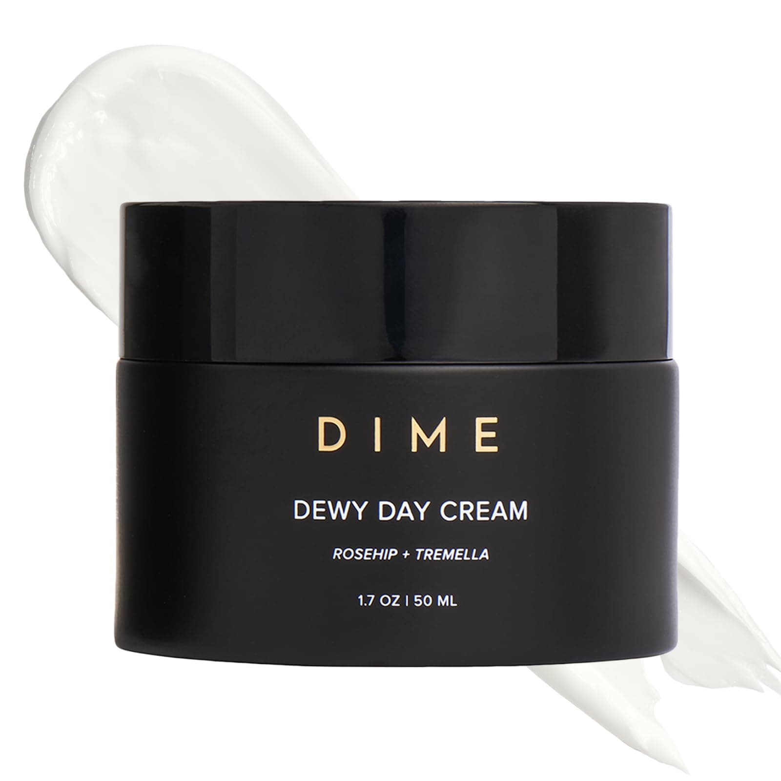 Beauty Dewy Day Cream, Morning Face Moisturizer with Rosehip Oil and Tremella Snow Mushroom, 1.7 oz / 50 ml