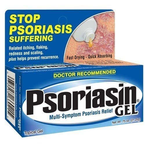 Psoriasin Multi-Symptom Psoriasis Relief Gel, 0.75 Ounce Tubes (Pack of 3)