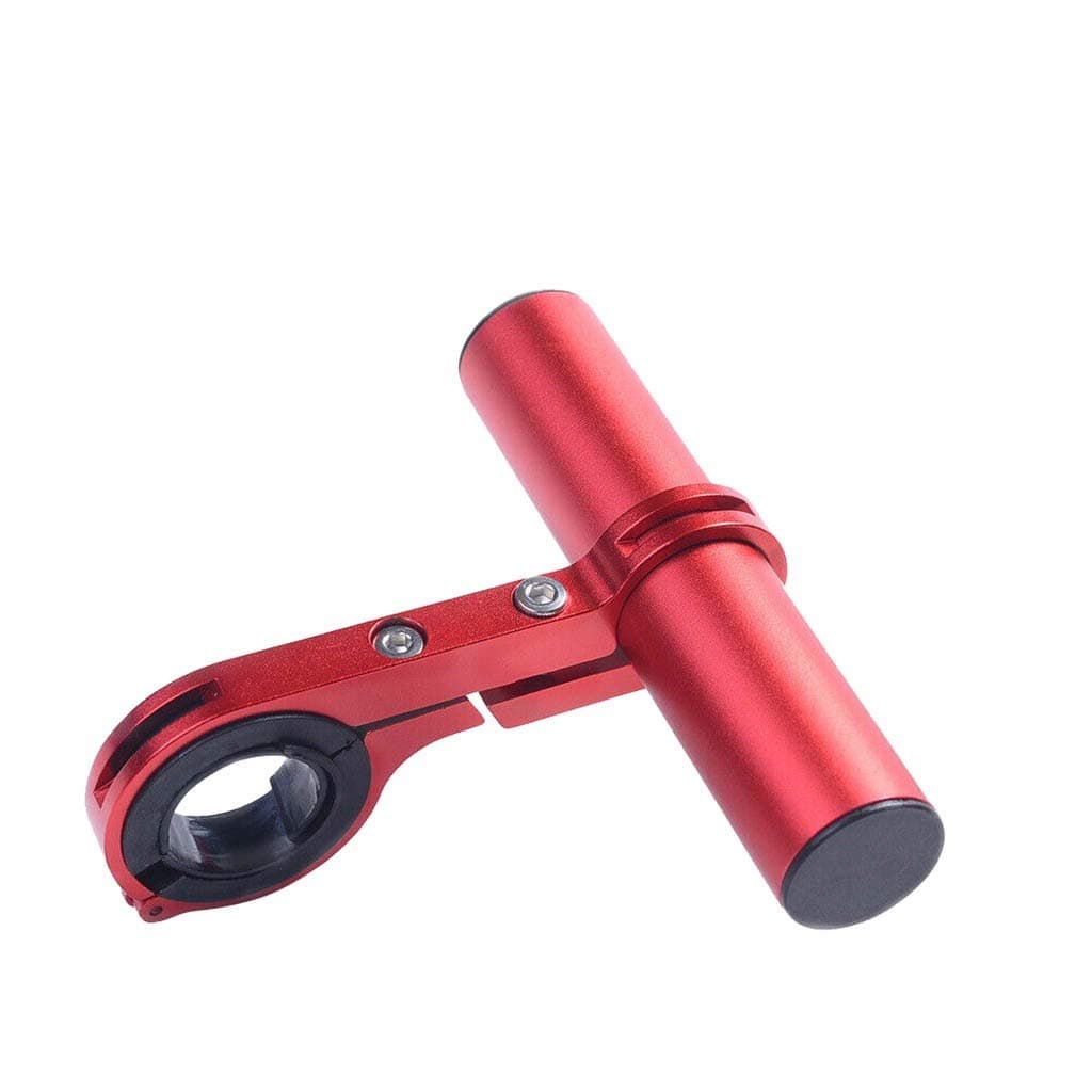 GorNorriss Bike Handlebar Extender, Handlebar Extender Bicycle Extension Bar Aluminum Alloy Bracket for M365 Ninebot, Bike Clamp Accessories for Flashlight Speedometer