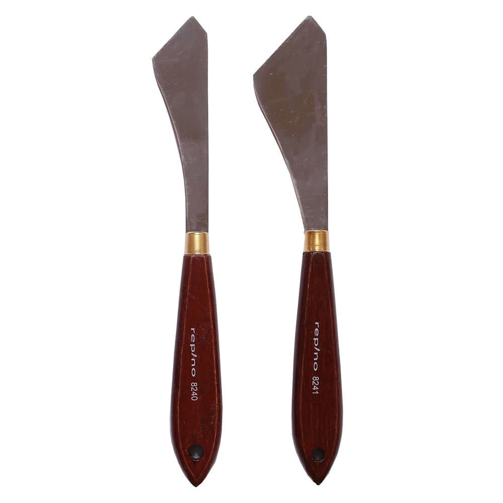 repino Painting Knife Painting Spatula Set of 2 Artist Spatulas for Acrylic and Oil