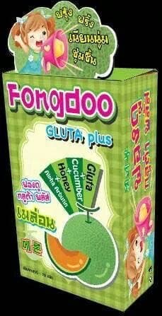 Melon Fongdoo Gluta Pure Soap Wink White, Skin Lightening Soap, Whitening Soap Lightening Skin Face Lightener 70 G