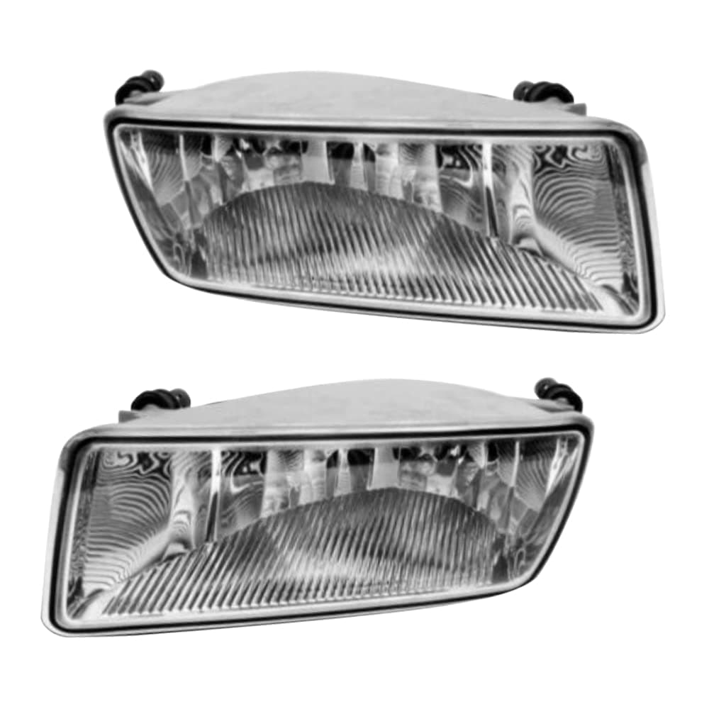 Driving Fog Lights Lamps Replacement for 2006 2007 2008 2009 2010 Ford Explorer With H10 12V 42W Halogen Bulbs (Clear Lens)
