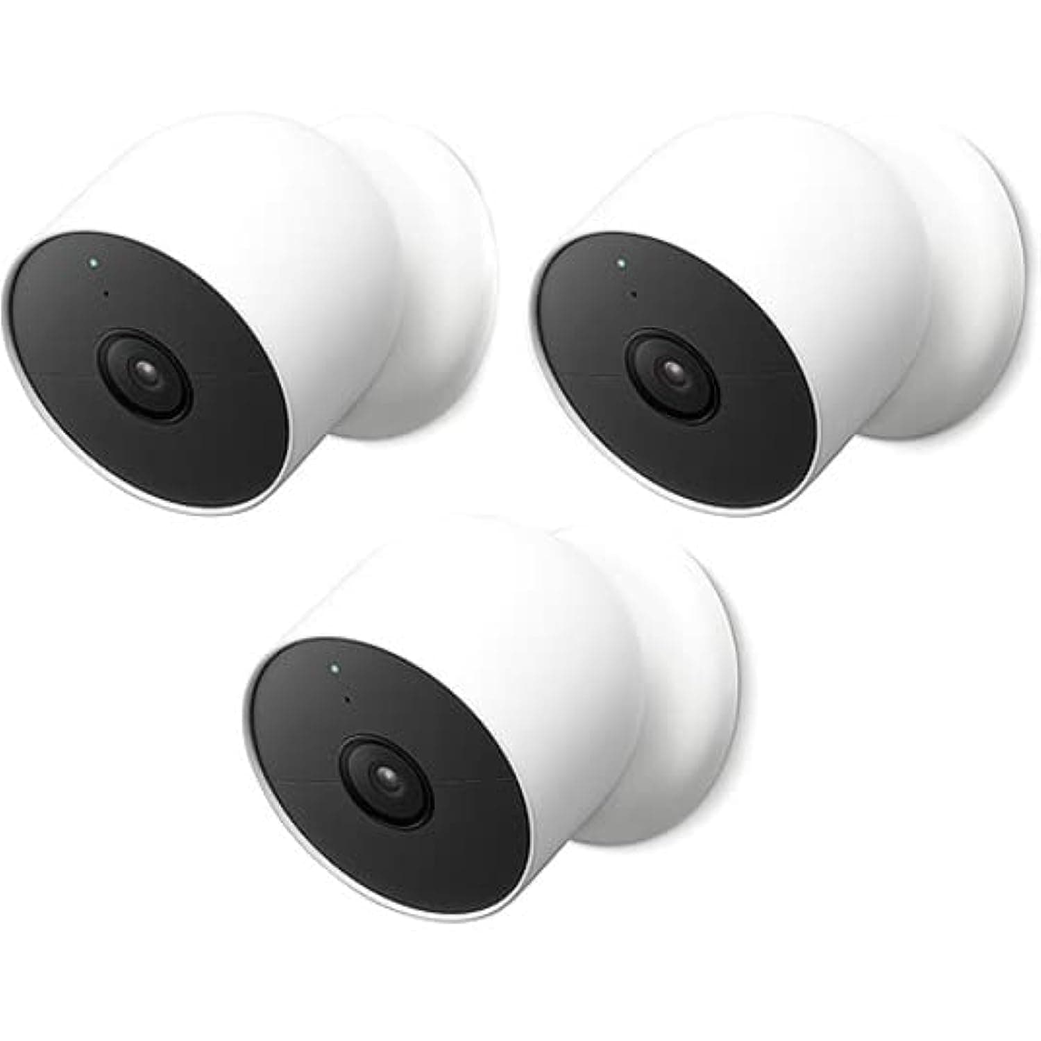 Google Nest Nest Cam 2 Megapixel Outdoor Full HD Network Camera - Color - 3 Pack