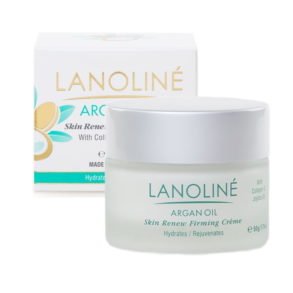 Lanoline Argan Oil Skin Renew Firming Creme with Collagen and Jojoba Oil by Lanoline