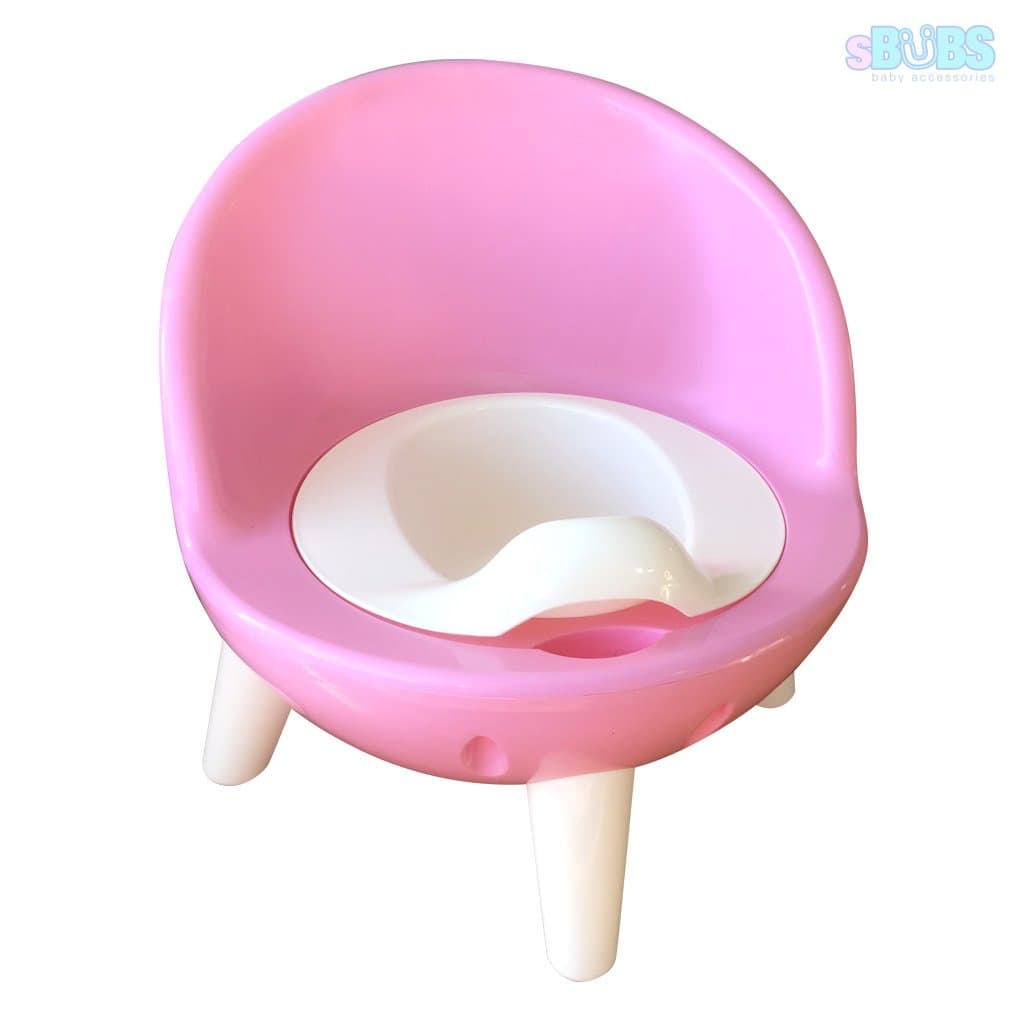 Potty Toilet Training Chair for Toddlers 2 in 1 Stool for Children - Pink
