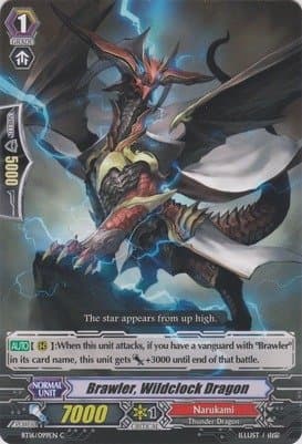 Cardfight!! Vanguard TCG - Brawler, Wildclock Dragon (BT16/099EN) - Booster Set 16: Legion of Dragons & Blades ver.E