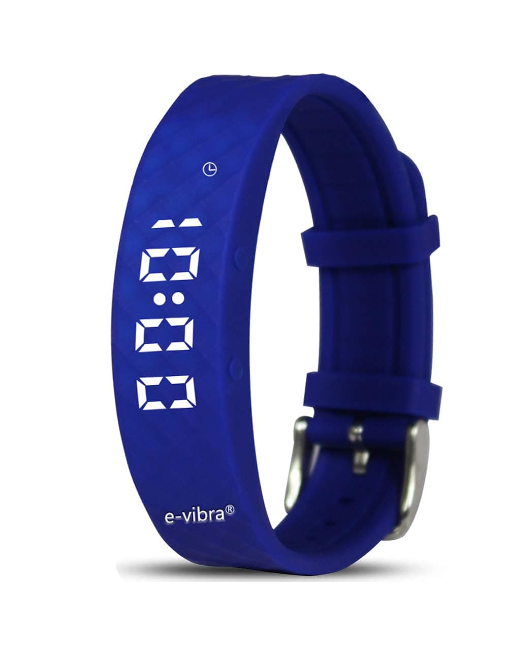 e-vibra Potty Training Watch - Rechargeable Silent Vibrating Watch - Medical Reminder Watch - with Timer and 15 Daily Alarms (Royal Blue)