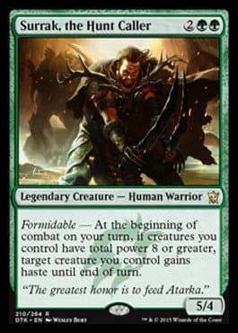 Magic The Gathering - Surrak, The Hunt Caller (210/264) - Dragons of Tarkir