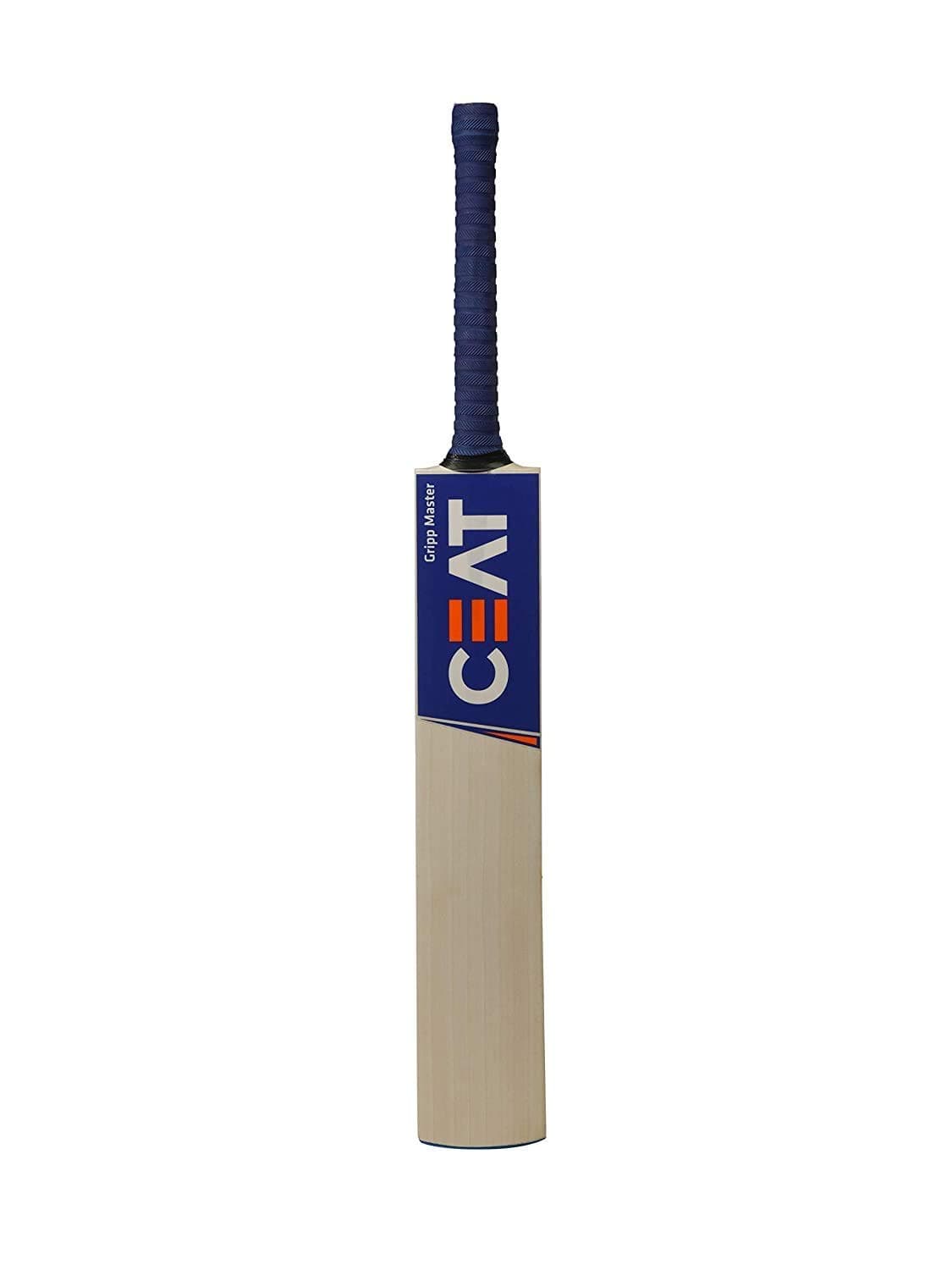 Popular Willow Cricket Bat for All Tennis Ball Full Size (Natural, Only Bat, Full)