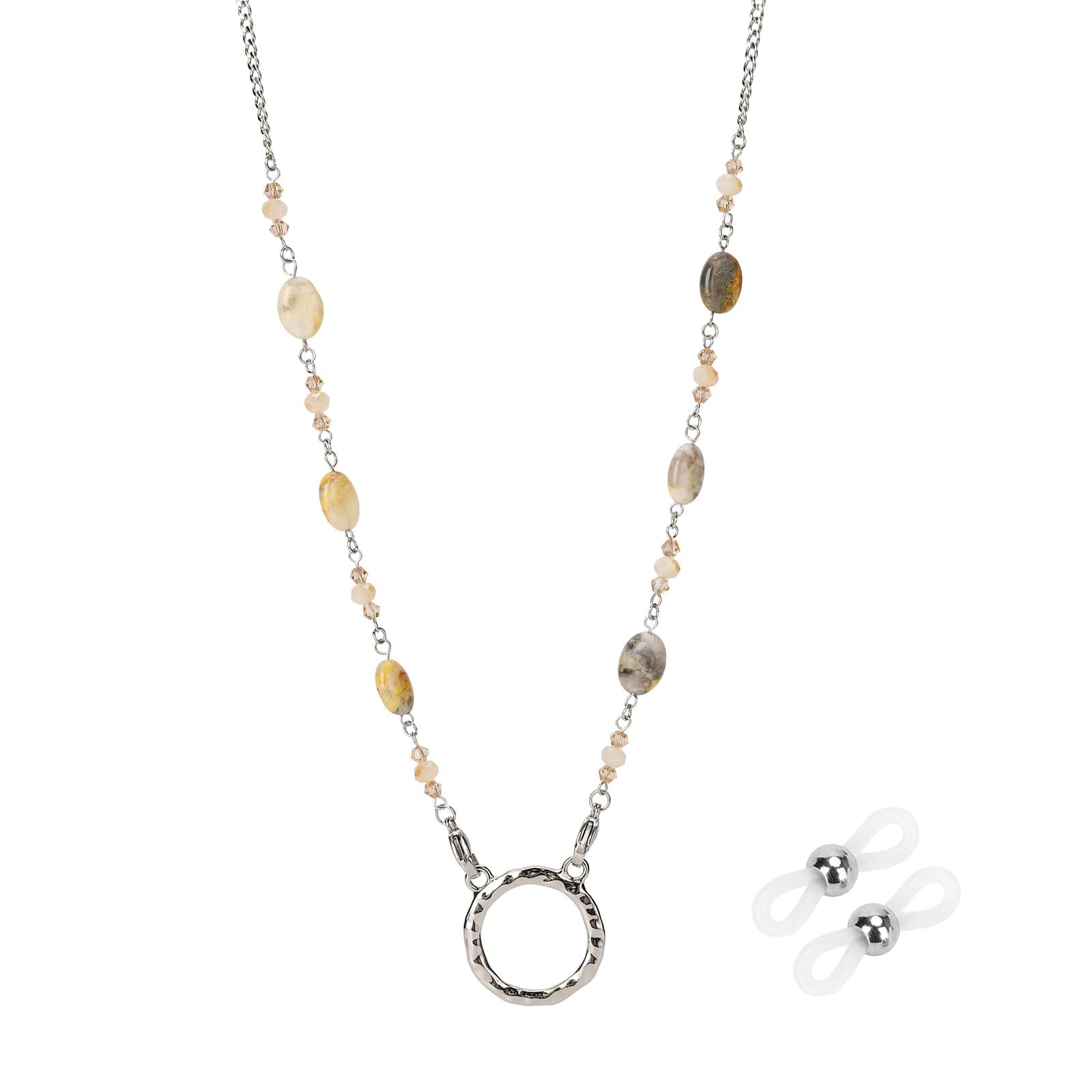 Glasses Holder Chain Loop Eyeglasses Necklace Ring for Women Reading Glasses Sunglasses Necklace for Men