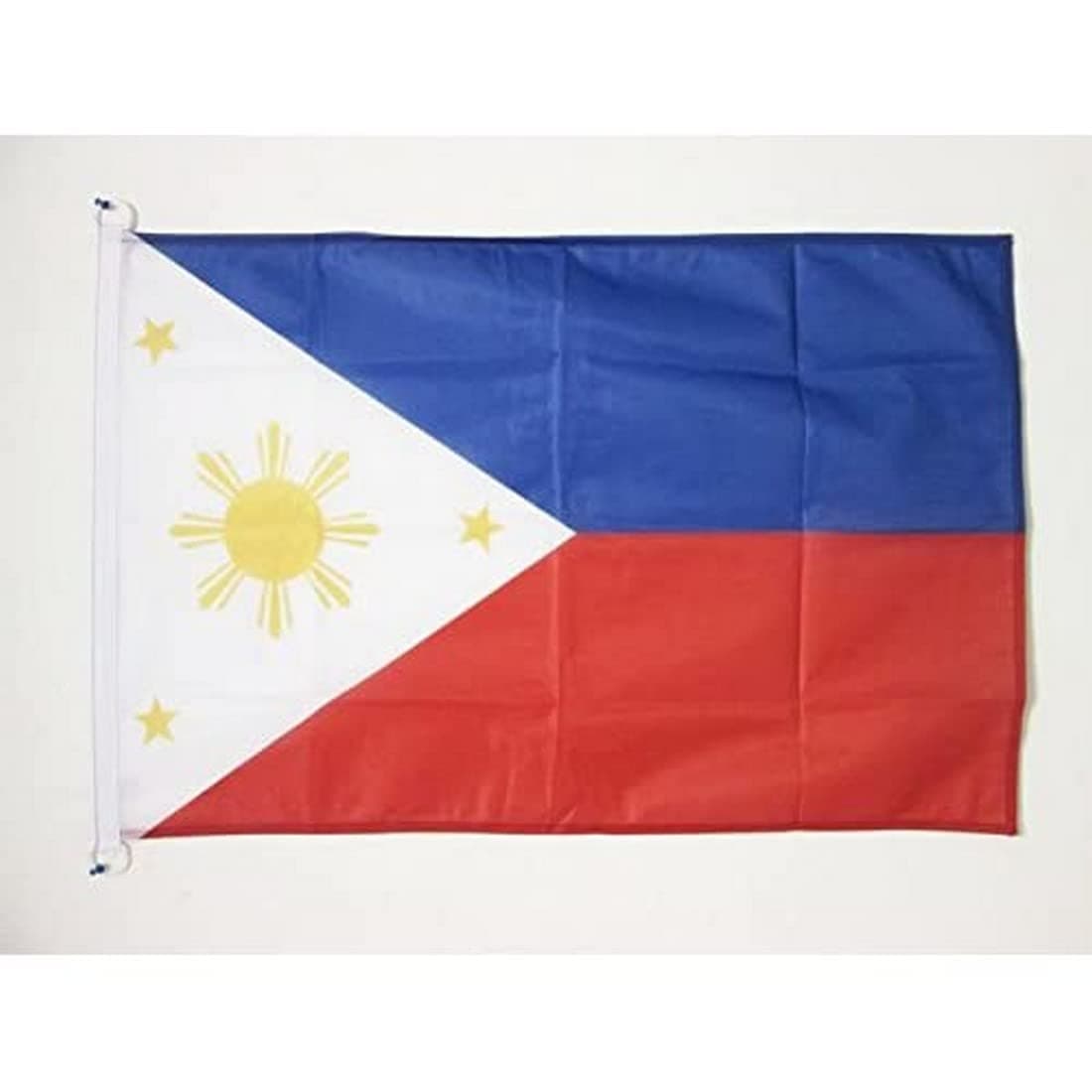 AZ FLAG Philippines Nautical Pavilion 45 x 30 cm – Filipino Boat Flag 30 x 45 cm