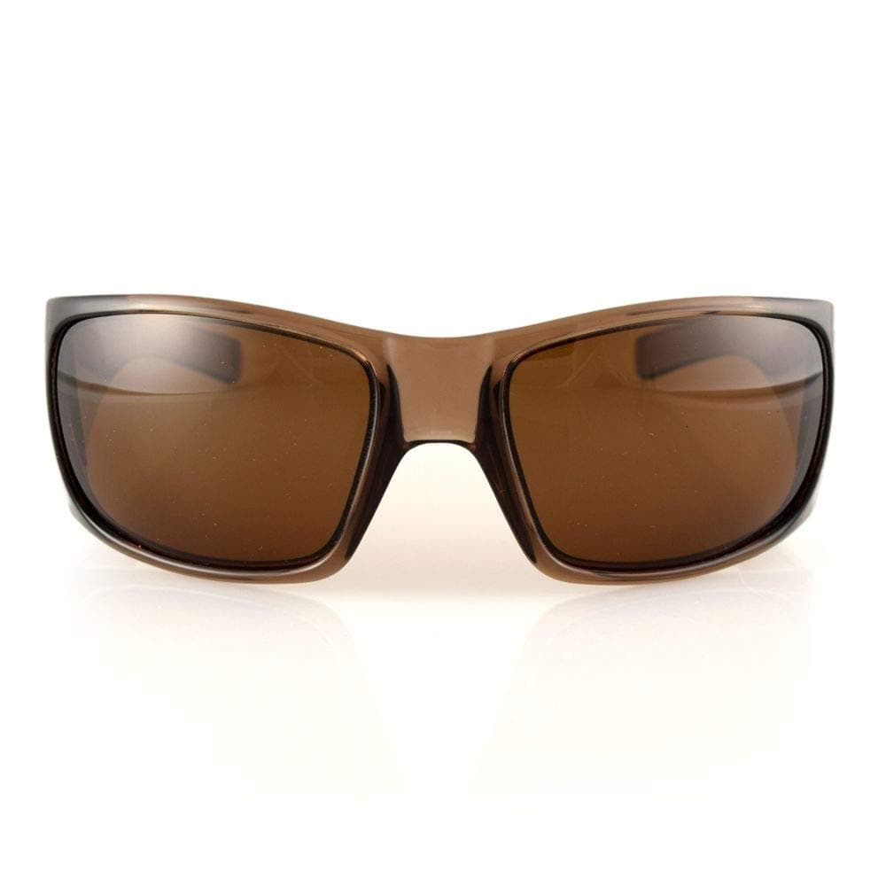Clear Lake Montana Polarized Polycarbonate Dual Curvature Lenses(Brown)