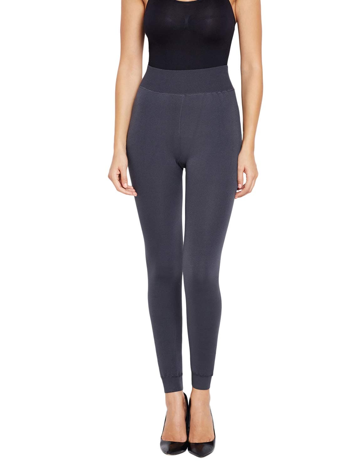 Wetex PremiumWomen's Fleece Thermal Leggings | Winter Warm Lined Tights | Stretchable High Waist Bottoms