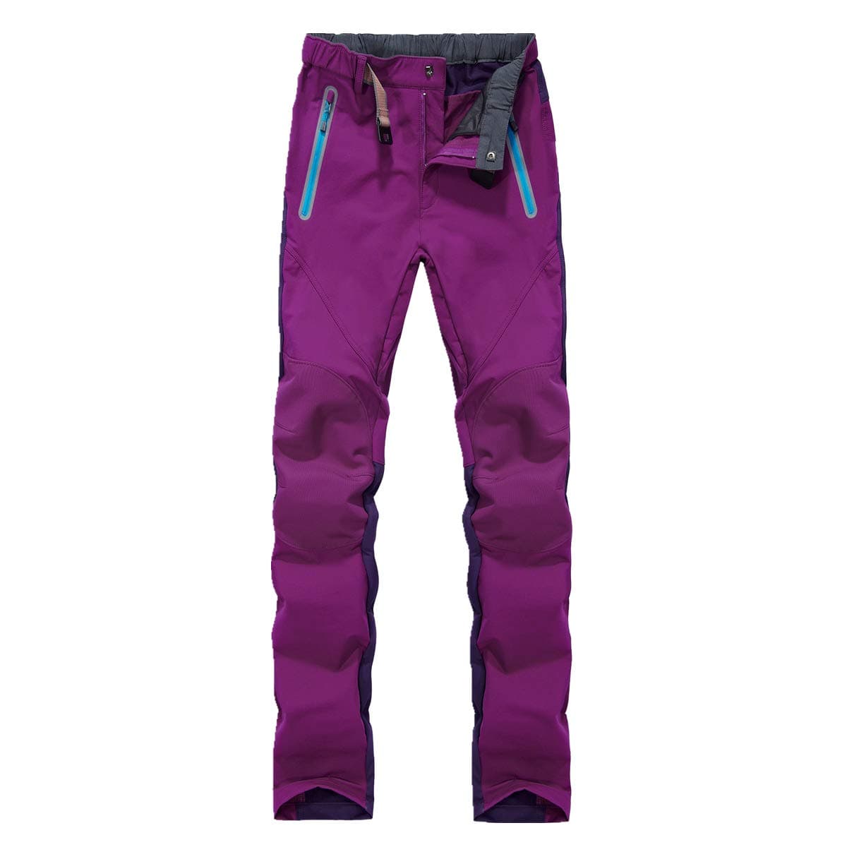 Montbreaker Women's Outdoor Trail Sportswear Water Repellent Softshell Hiking Pants Purple S