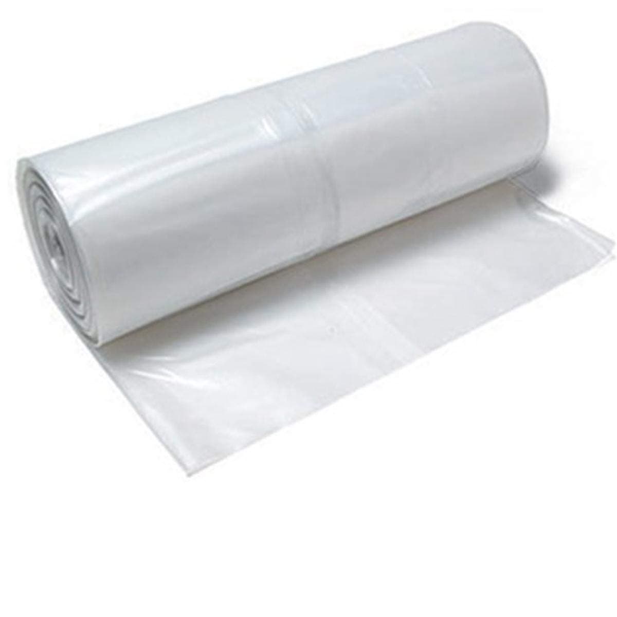 TRM Manufacturing 212C Weather all Plastic Sheeting, 212C, 12' X 200' 2 MIL, Translucent Visqueen, 1 roll, Clear