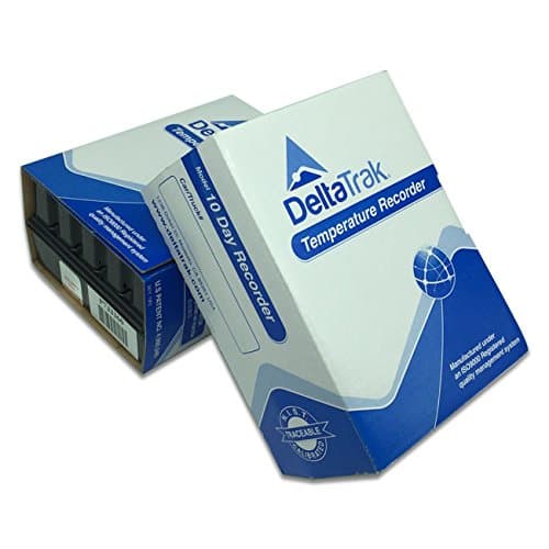 DeltaTRAK In-Transit Temperature Chart Recorder 16500 90day -20°F to 100°F(20pcs)