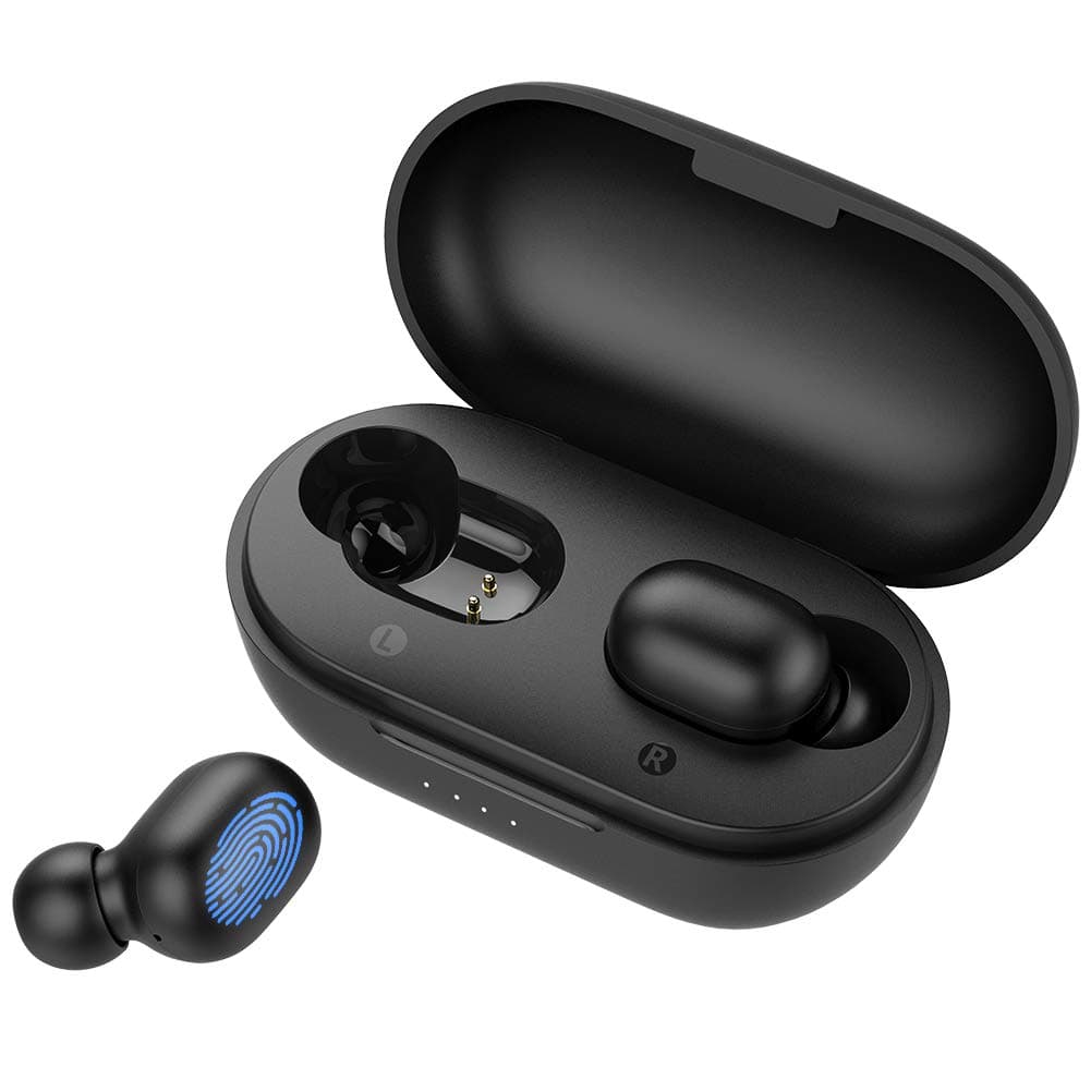 Bluetooth 5.0 True Wireless Earbuds, Jeabo GT1 Pro Headphones with Longer Battery Life,Faster and More Stable Connection,Simplified Touch Control,7.2mm Dynamic Driver,Total 26H Playtime